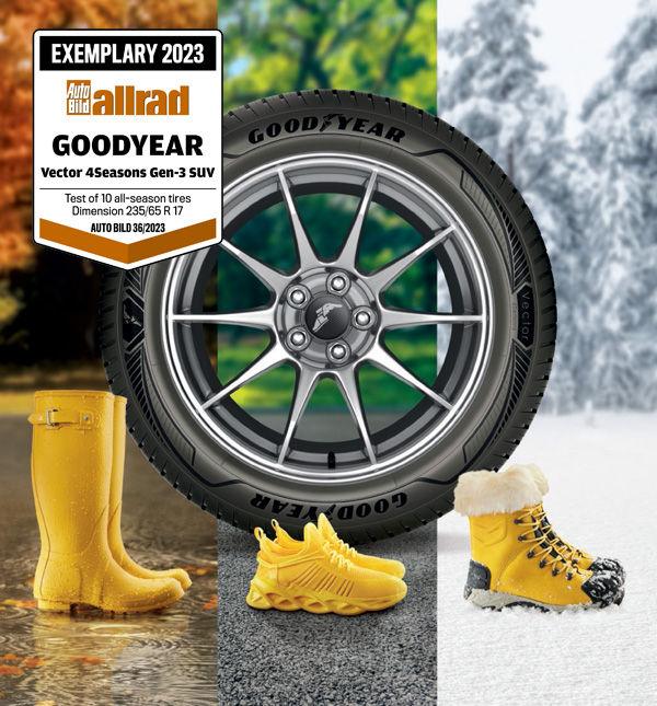 Goodyear Vector 4Seasons Gen-3’e ADAC’tan Birincilik Ödülü
